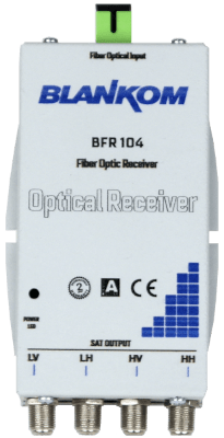 1 SAT 1 Fiber receiver